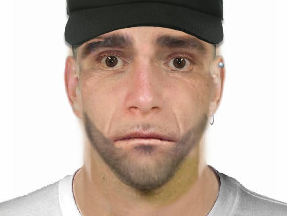 Police have released a computer-generated image of a man involved in a theft at the Royal Adelaide Show. Picture: SA Police