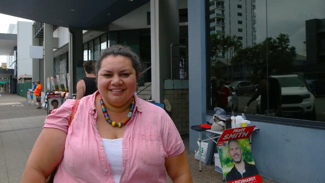 Sophia Goisisi lives in Aeroglen and voted for the Greens. Picture: Elodie Jakes
