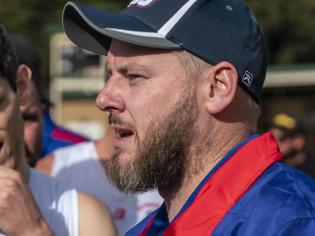 Keysborough coach Chris Smith.