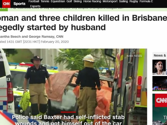 CNN’s coverage of the murder.