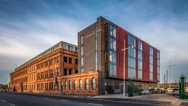 Titanic Hotel Belfast couldn’t be more central. Picture: Supplied.