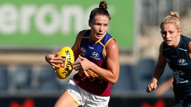 AFLW Grand Final Brisbane Lions v Adelaide: Emily Bates playing for dad ...