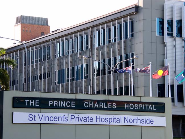 ## NO BYLINE ## Premier Annastacia Palaszczuk has announced a three day lockdown for Queensland starting at 6pm Tuesday night, The Prince Charles Hospital is a location an infected person worked and was not vaccinated, Chermside Tuesday 29th June 2021 Picture NO BYLINE