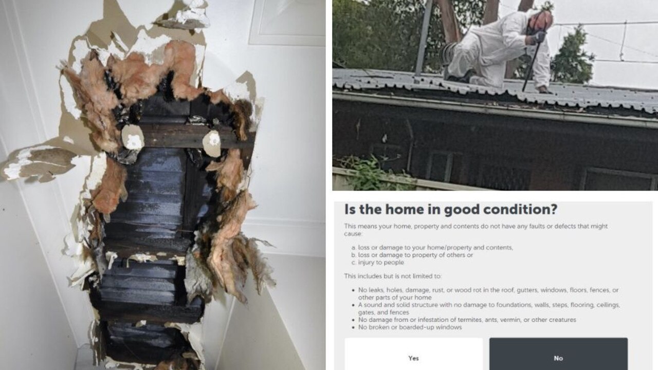 An Australian family have almost been financially ruined after their house burned down during a lightning storm and then their insurer rejected their claim.