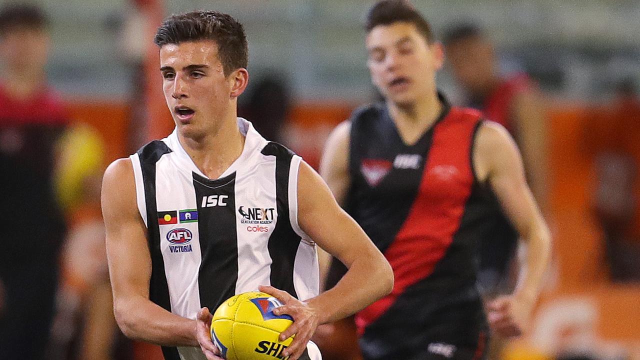 Nick Daicos is touted as one of the best draft picks for 2021. Photo: Michael Klein.