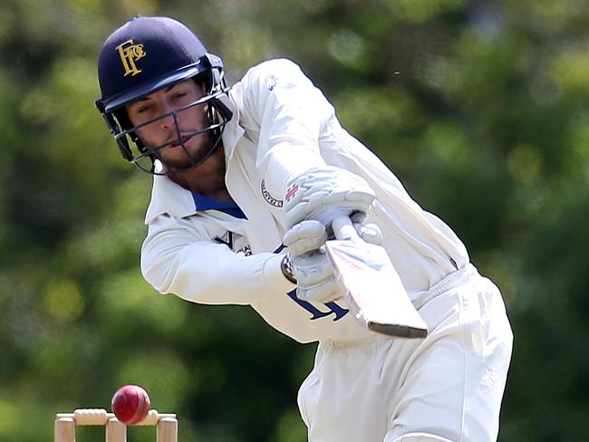 Former Frankston Peninsula batsman Gordon Waterfall has been in good form for Carrum Downs this season. Picture Yuri Kouzmin