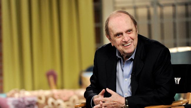 Bob Newhart on the set of The Big Bang Theory in 2013. Picture: Getty Images/AFP