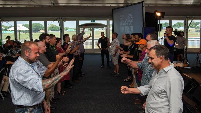 International Men's Day Lunch at the Darwin Turf Club Pavilion, Darwin. Picture: Pema Tamang Pakhrin