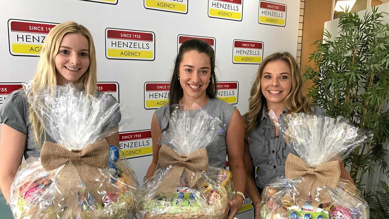 The girls at Henzells Agency prepare for a fun-filled Easter event.