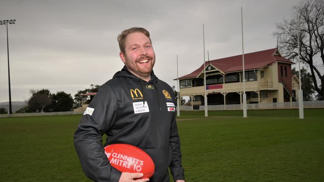 Hobart Football Club president Josh Munting. Picture: Kenji Sato