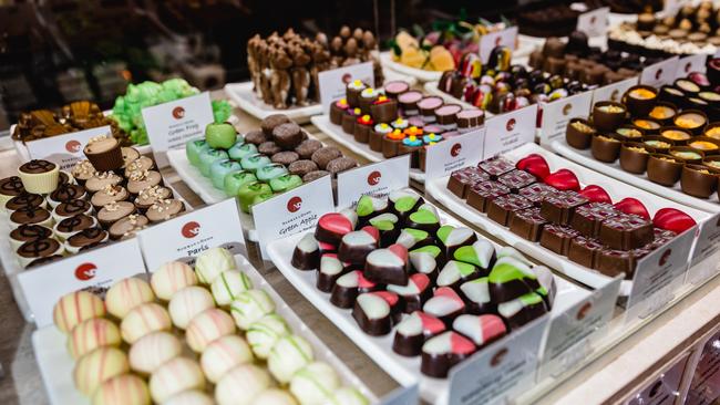 Chocolates at Norman and Dann Chocolate shop in Salamanca. Picture: Linda Higginson