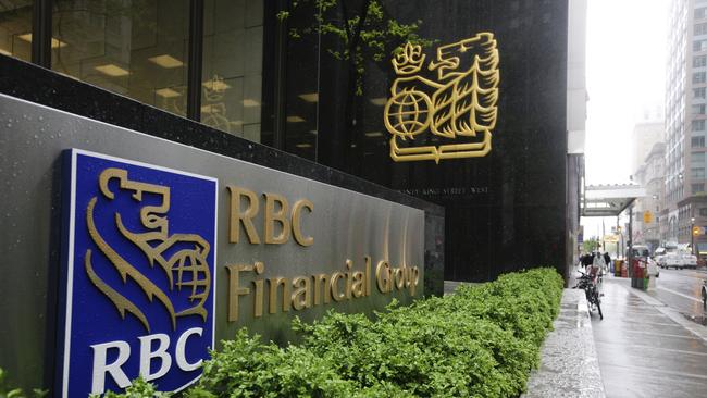 The Royal Bank of Canada has been expanding its equities operations in Australia. Picture: Bloomberg