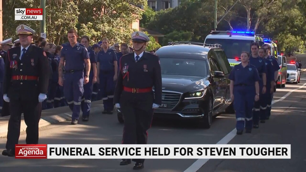 Funeral service held for Steven Tougher
