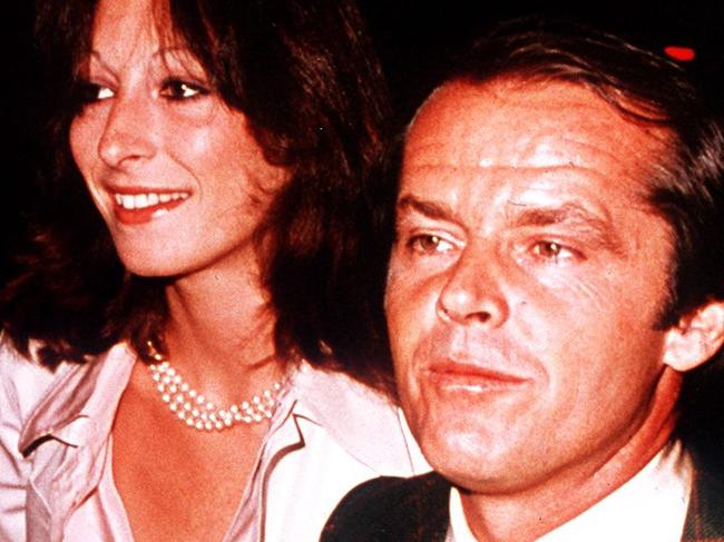 Apr97. Jack Nicholson and Angelica Huston. p/ /actors