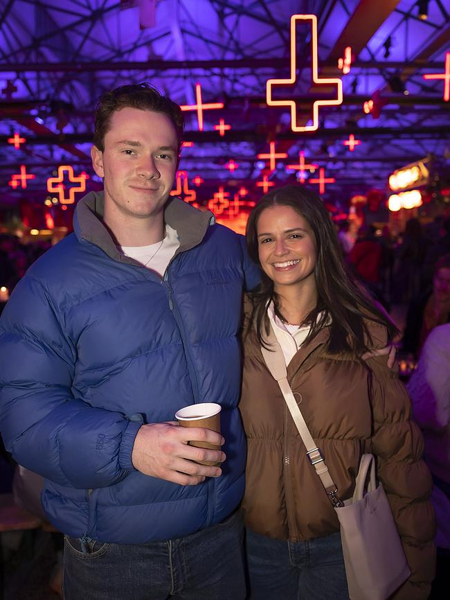 Dark Mofo 2023. Winter Feast. Josh Bennett and Imogen Reid. Picture: Caroline Tan