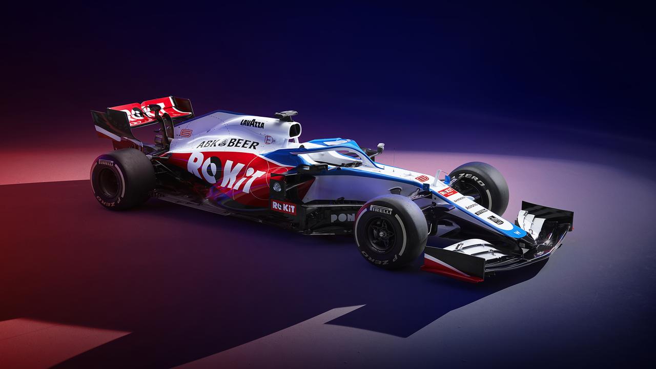 The 2020 Williams challenger, the FW43.