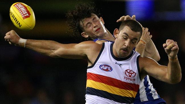 Adelaide captain Taylor Walker needs to stand up and lead his club out of the mire. Picture: AAP