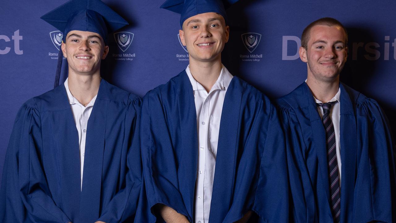 Roma Mitchell Secondary College Graduation at the Adelaide Town Hall. Picture: Ben Clark