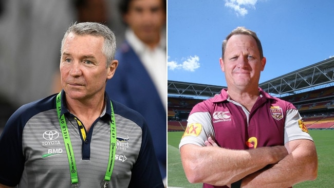 (L-R) Paul Green and Kevin Walters were the lead contenders for the coaching job at the Broncos.