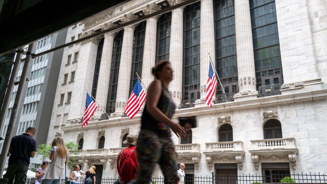 The financial district of Manhattan, New York, is in for a topsy-turvy ride in the coming weeks. Picture: Spencer Platt/Getty Images