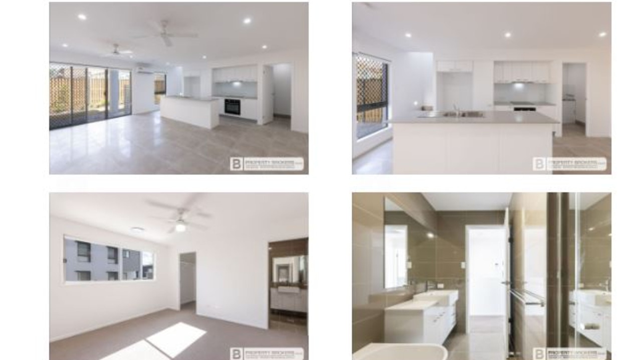 The real estate advertisement for the property included these images. Picture: Supplied