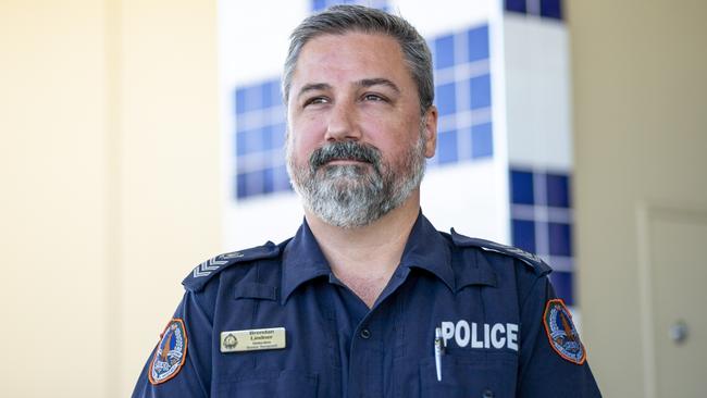 Detective Senior Sergeant Brendan Lindner said it was clear the NT had a significant problem with alcohol. Picture: Floss Adams.