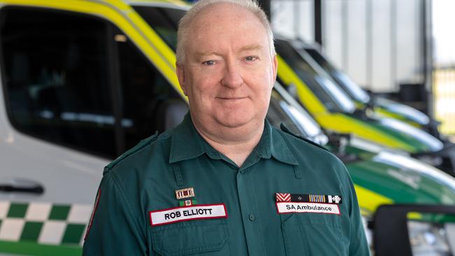 South Australian Ambulance Service chief executive Rob Elliott. Picture: Supplied