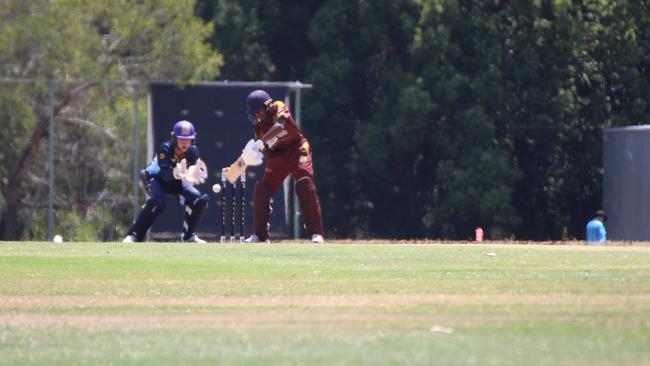 Ryan Weththasinghe. Taverners Qld Boys Under 17s action between Valley and Ipswich.