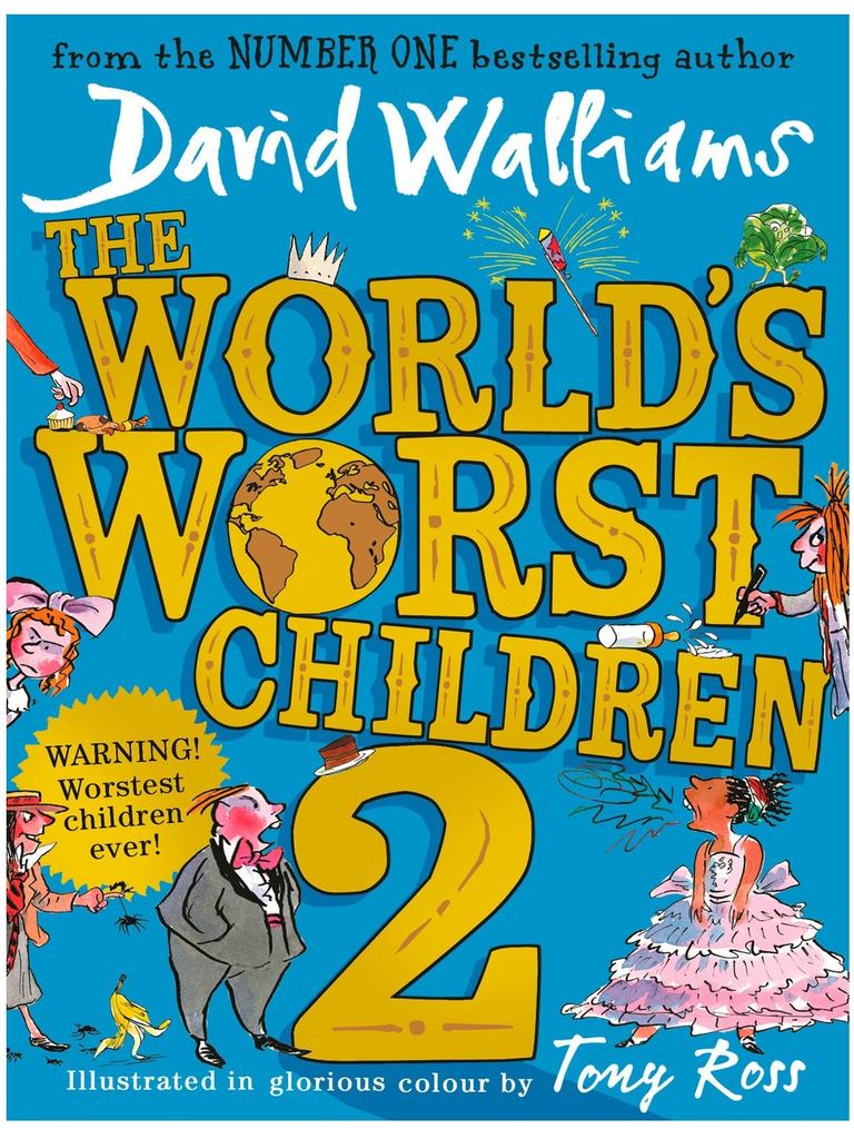 Still deciding on your Book Week costume? Look no further than The World's Worst Children and The World’s Worst Children 2, by David Walliams – they’re full of memorable characters just begging to be brought to life this week. Picture: HarperCollins/supplied