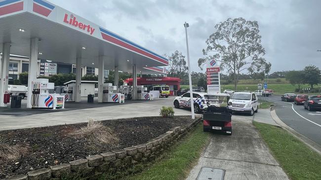 The scene of the alleged incident at Helensvale. Picture: Jacob Miley