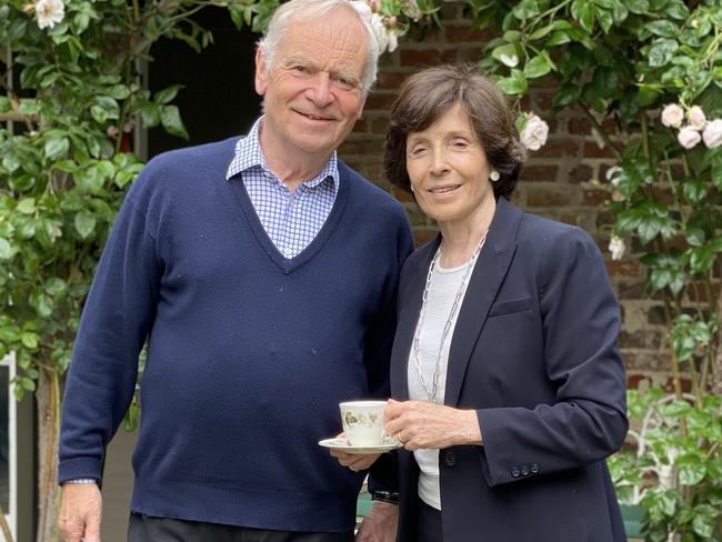 Jeffrey Archer and wife Mary. Picture: Supplied by HarperCollins