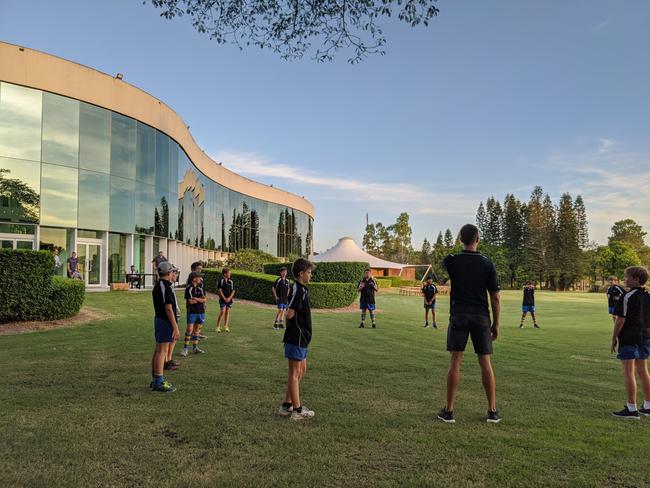 Gold Coast Academy of Sport rugby program. Photo: GCAS