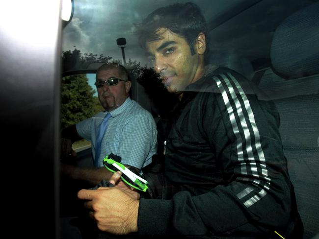 Former Pakistan captain Salman Butt at an inquiry in 2010.