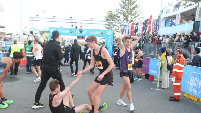 Gold Coast Marathon 2023 Half Marathon. 1 July 2023 Southport Picture by Richard Gosling