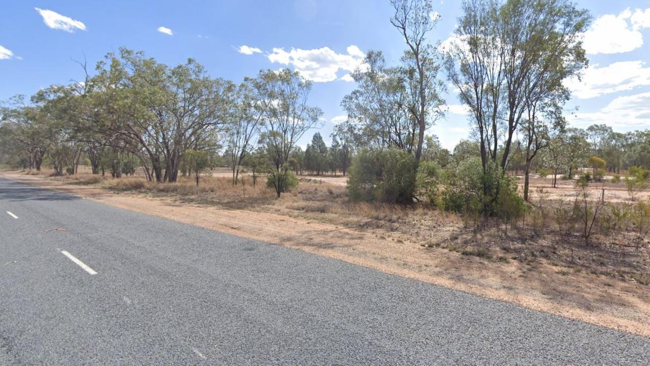 Fire crews battled flames which destroyed multiple sheds on a Chinchilla property off Auburn Rd in the early hours of Friday morning, August 18 2023. Picture: Google Maps.