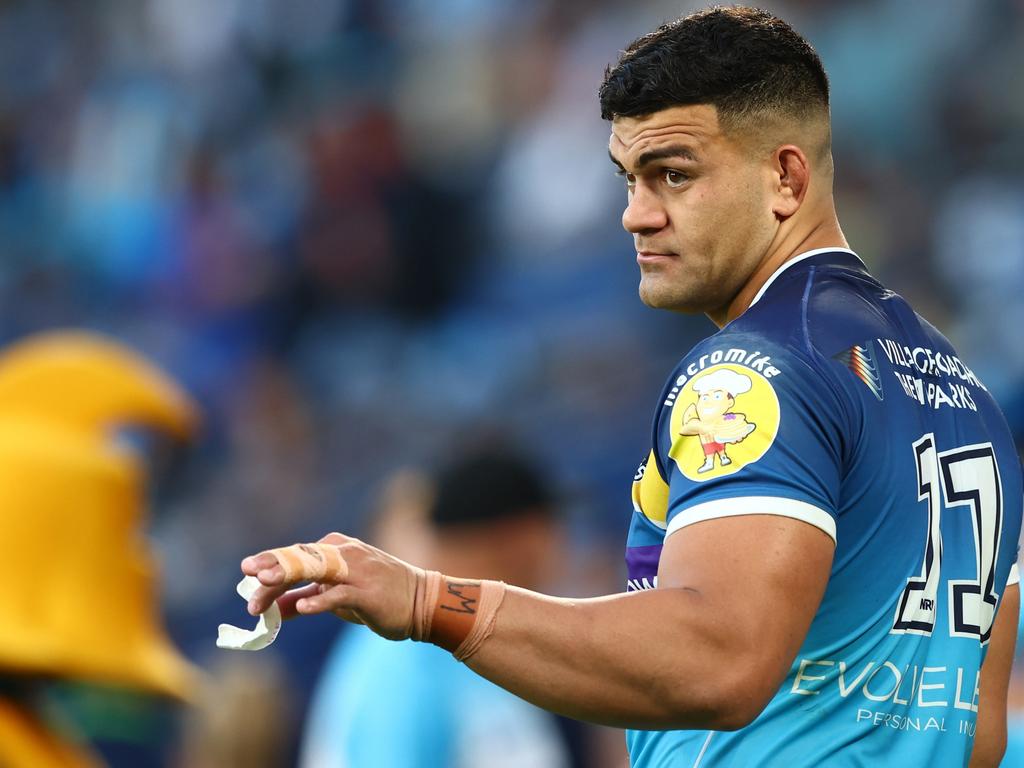 David Fifita has yet to fully fire for the Titans. Picture: Getty Images