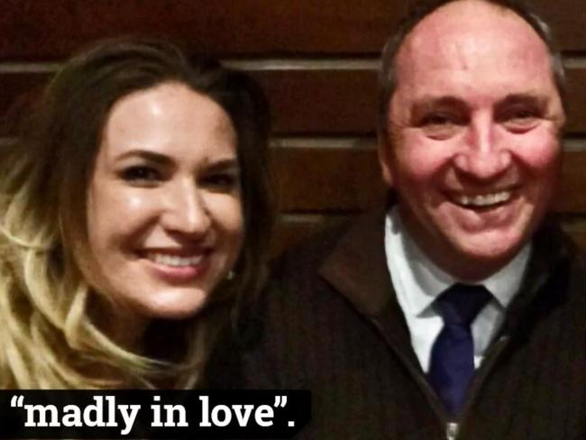 Still video grab image from Barnaby Joyce's statement video regarding his relationship with former staffer Vikki Campion. Picture: Supplied