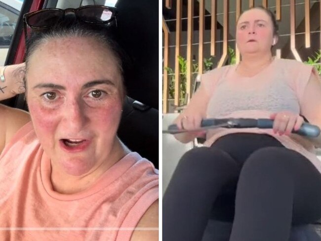 Woman stunned after man's gym comment. Picture: TikTok