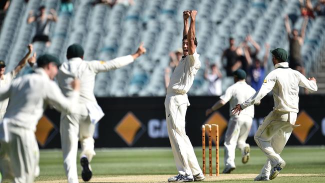 What a moment for Mitchell Starc.