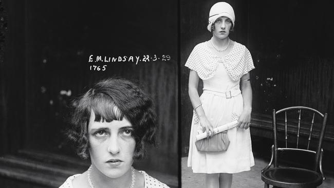 Edna May Lindsay, 22 March 1929 Credit line: NSW Police Forensic Archives, Sydney Living Museums From the exhibition: