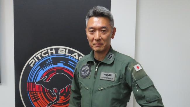 Japanese Air Self Defense Force Colonel Mikio Kobayashi spoke to the NT News, discussing the Bombing of Darwin and Exercise Pitch Black 24. Picture: Harry Brill.