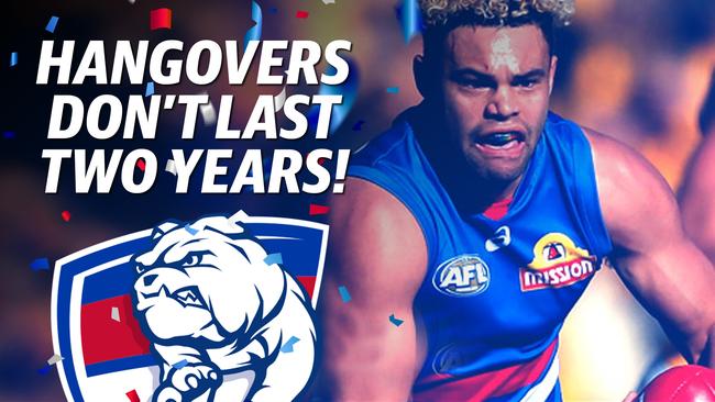 What the Western Bulldogs should have gone with for a marketing slogan.