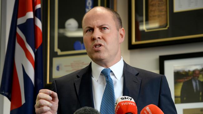 Federal Treasurer Josh Frydenberg. Picture: NCA NewsWire / Andrew Henshaw