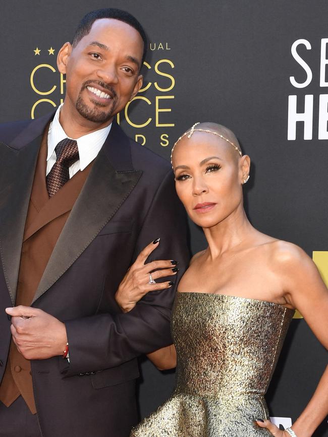 Will and Jada Pinkett Smith have shared their marriage ups and downs. Picture: Valerie Macon/AFP