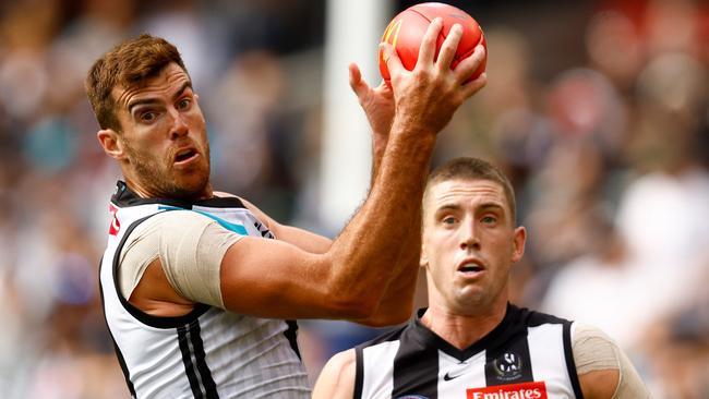 Could Scott Lycett be on the way out at Port Adelaide? Picture: Getty Images