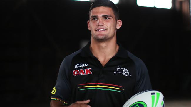 Nathan Cleary is content where he is for now. (Phil Hillyard)