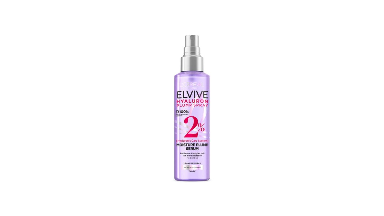 L’Oréal Paris Elvive Hyaluron Plump Spray, $22, chemistwarehouse.com.au