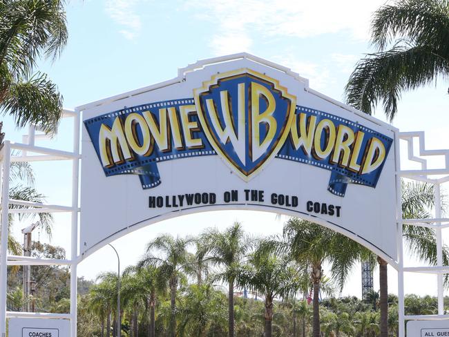 Movieworld. Picture: Richard Gosling generic Movie World Oxenford theme park