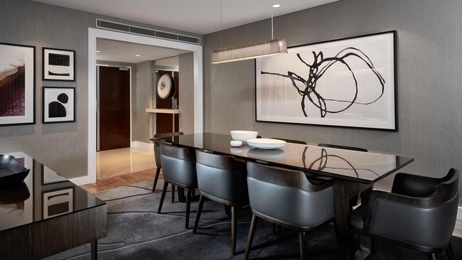 A dining area at the Hilton, Sydney. Picture: supplied.