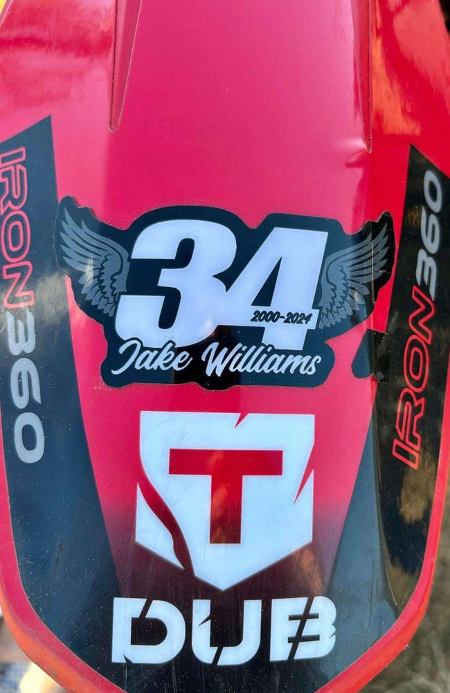 Jake Williams' family is trying to get his logo into the world, so the 24-year-old's legacy can live on. Photo supplied: Owen Williams.